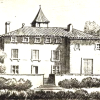 GRANGE BLANCHE, DESSIN DE 1830, LAMBERT-PAUL SAINTE OLIVE (1799-1879) - PNG - 200.1 ko